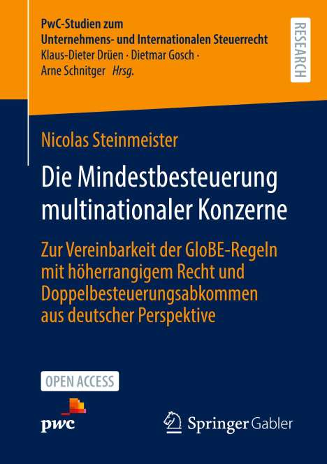 Nicolas Steinmeister: Die Mindestbesteuerung multinationaler Konzerne, Buch