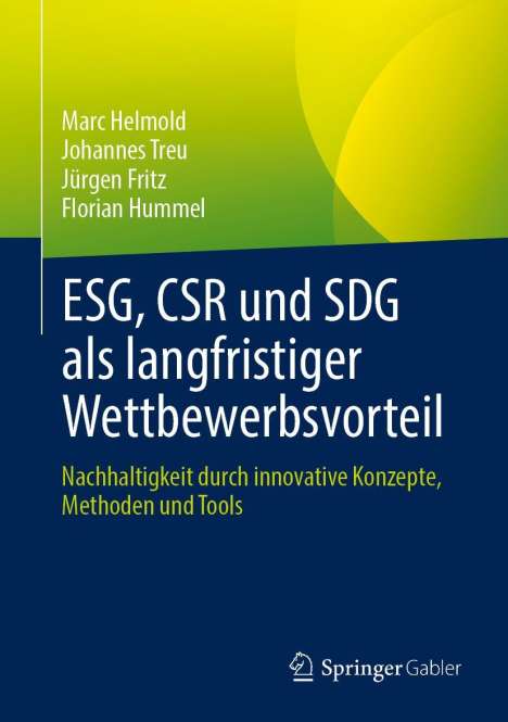 Marc Helmold: ESG, CSR und SDG als langfristiger Wettbewerbsvorteil, Buch