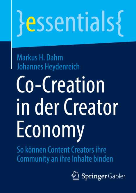Johannes Heydenreich: Co-Creation in der Creator Economy, Buch