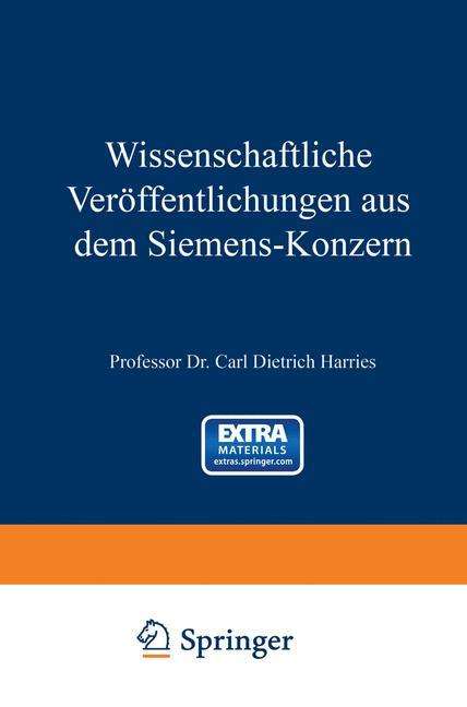 Hans Becker: Wissenschaftliche Veröffentlichungen aus dem Siemens-Konzern, Buch