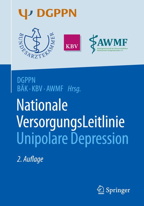 S3-Leitlinie/Nationale VersorgungsLeitlinie Unipolare Depression, Buch