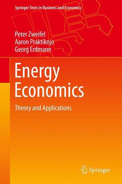 Peter Zweifel: Energy Economics, Buch