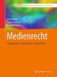 Peter Bühler: Bühler, P: Medienrecht, Buch