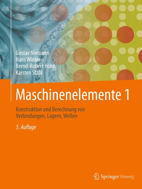 Gustav Niemann: Maschinenelemente 1, Buch