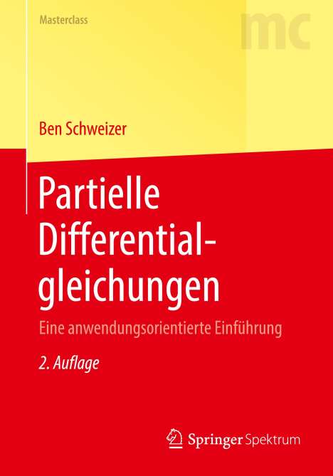 Ben Schweizer: Schweizer, B: Partielle Differentialgleichungen, Buch