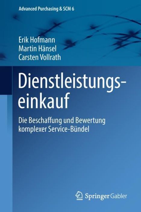 Erik Hofmann: Dienstleistungseinkauf, Buch