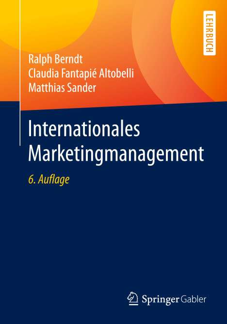 Ralph Berndt: Internationales Marketingmanagement, Buch