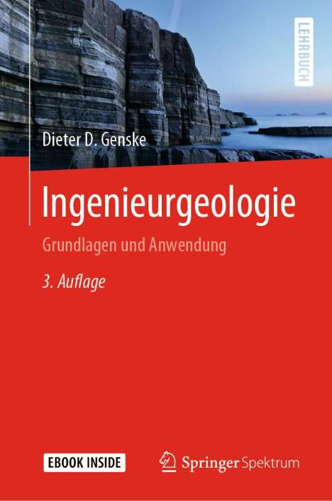 Dieter D. Genske: Ingenieurgeologie, Buch