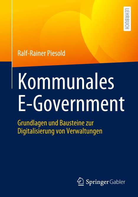 Ralf-Rainer Piesold: Kommunales E-Government, Buch