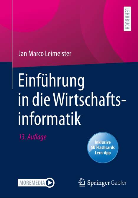 Jan Marco Leimeister: Einführung in die Wirtschaftsinformatik, 1 Buch und 1 eBook