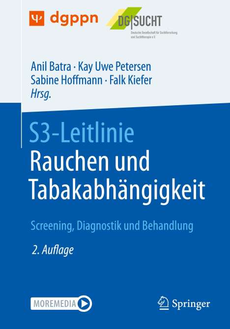 S3-Leitlinie Rauchen und Tabakabhängigkeit: Screening, Diagnostik und Behandlung, Buch