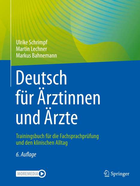 Ulrike Schrimpf: Deutsch für Ärztinnen und Ärzte, Buch