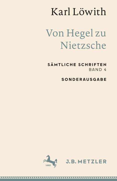 Karl Löwith: Karl Löwith: Von Hegel zu Nietzsche, Buch