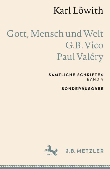 Karl Löwith: Karl Löwith: Gott, Mensch und Welt ¿ G.B. Vico ¿ Paul Valéry, Buch