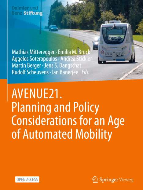 AVENUE21. Planning and Policy Considerations for an Age of Automated Mobility, Buch