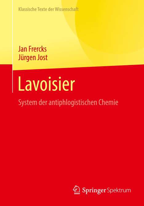 Jan Frercks: Lavoisier, Buch