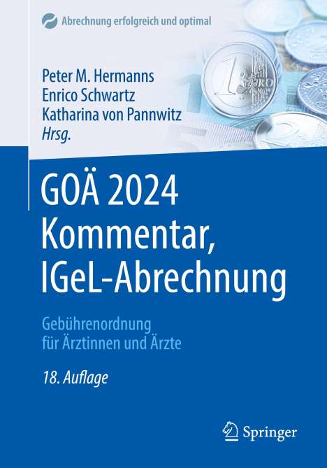 GOÄ 2024 Kommentar, IGeL-Abrechnung, Buch