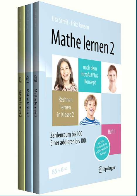 Uta Streit: Mathe lernen 2 nach dem IntraActPlus-Konzept (Set: Hefte 1 - 3), Buch
