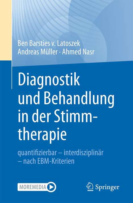 Ben Barsties von Latoszek: Diagnostik und Behandlung in der Stimmtherapie, Buch