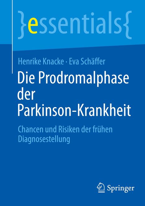 Eva Schäffer: Die Prodromalphase der Parkinson-Krankheit, Buch