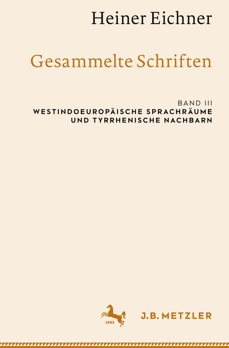 Heiner Eichner: Heiner Eichner: Gesammelte Schriften, Buch