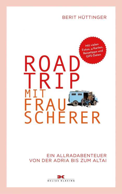 Berit Hüttinger: Roadtrip mit Frau Scherer, Buch