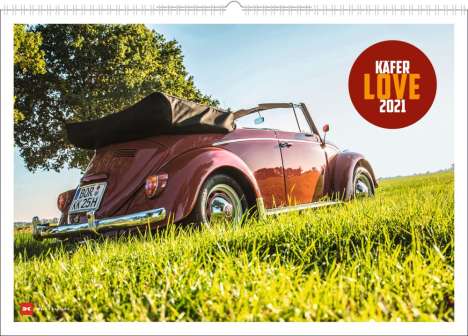 VW Käfer Love 2021, Kalender