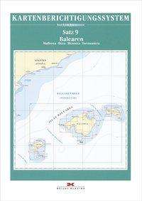 Berichtigung Sportbootkarten Satz 9: Balearen (Ausgabe 2020), Karten