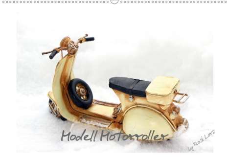 K. A. Loro-Artwork: Loro-Artwork, K: Modell Motorroller (Wandkalender 2020 DIN A, Kalender