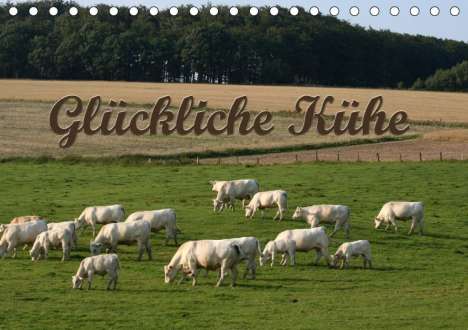Antje Lindert-Rottke: Lindert-Rottke, A: Glückliche Kühe (Tischkalender 2020 DIN A, Kalender