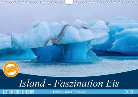 Matthias Klenke: Klenke, M: Island - Faszination Eis. Vatnajökull Gletscher (, Kalender