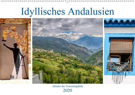 Brigitte Dürr: Dürr, B: Idyllisches Andalusien (Wandkalender 2020 DIN A2 qu, Kalender