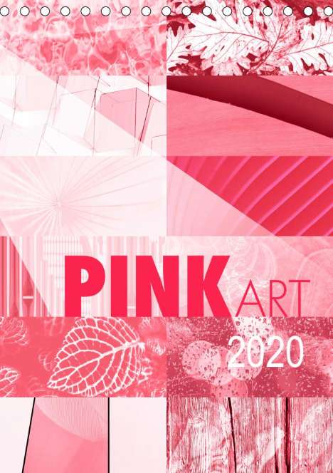 Susanne Sachers: Sachers, S: Pink Art (Tischkalender 2020 DIN A5 hoch), Kalender