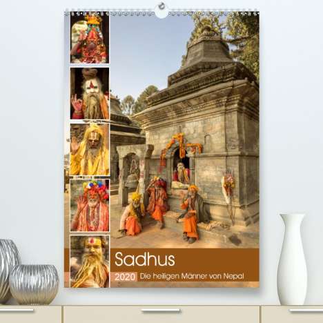 Steffen Wenske: Wenske, S: Sadhus - Die heiligen Männer von Nepal(Premium, h, Kalender