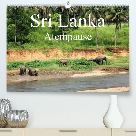 Diana Popp: Popp, D: Sri Lanka Atempause(Premium, hochwertiger DIN A2 Wa, Kalender
