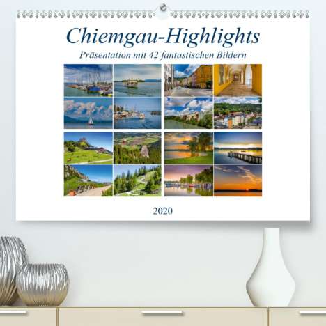 Ursula Di Chito: Di Chito, U: Chiemgau-Highlights(Premium, hochwertiger DIN A, Kalender