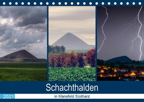 Steffen Gierok: Gierok, S: Schachtanlagen in Mansfeld Südharz (Tischkalender, Kalender