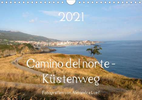Alexandra Luef: Luef, A: Camino del norte - Küstenweg (Wandkalender 2021 DIN, Kalender
