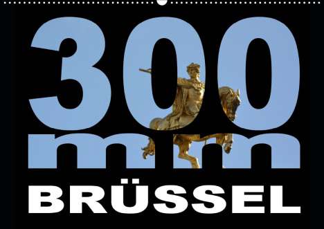 Thomas Bartruff: Bartruff, T: 300mm - Brüssel (Wandkalender 2021 DIN A2 quer), Kalender
