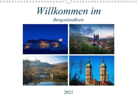 Martin Wasilewski: Wasilewski, M: Willkommen im Burgenlandkreis (Wandkalender 2, Kalender
