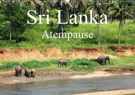 Diana Popp: Popp, D: Sri Lanka Atempause (Wandkalender 2021 DIN A2 quer), Kalender