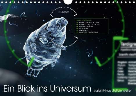 Stefanie Winkler - Cglightning: Winkler - Cglightning, S: Blick ins Universum - cglightNings, Kalender