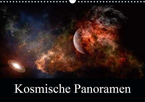 Alain Gaymard: Gaymard, A: Kosmische Panoramen (Wandkalender 2021 DIN A3 qu, Kalender