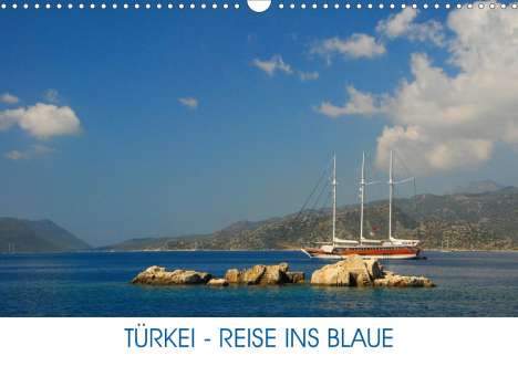 Christiane Kulisch: Kulisch, C: Türkei - Reise ins Blaue (Wandkalender 2021 DIN, Kalender