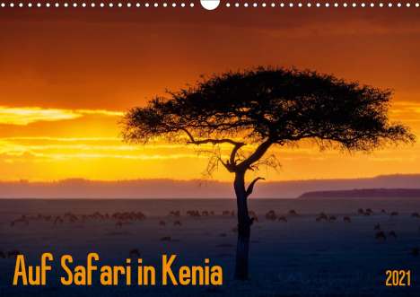 Gerd-Uwe Neukamp: Gerd-Uwe Neukamp: Auf Safari in Kenia 2021 (Wandkalender 202, Kalender