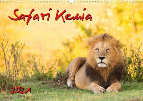Gerd-Uwe Neukamp: Gerd-Uwe Neukamp: Safari Kenia (Wandkalender 2021 DIN A3 que, Kalender