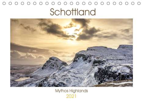 K. A. Akrema-Photography: Akrema-Photography, K: Schottland - Mythos Highlands (Tischk, Kalender