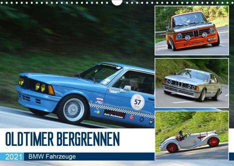 Ingo Laue: Laue, I: OLDTIMER BERGRENNEN - BMW Fahrzeuge (Wandkalender 2, Kalender