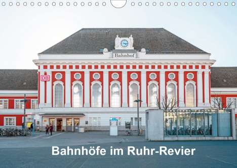 Bernd Hermann: Hermann, B: Bahnhöfe im Ruhr-Revier (Wandkalender 2021 DIN A, Kalender