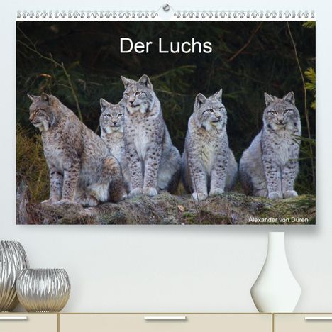 Alexander von Düren: Düren, A: Luchs (Premium, hochwertiger DIN A2 Wandkalender 2, Kalender